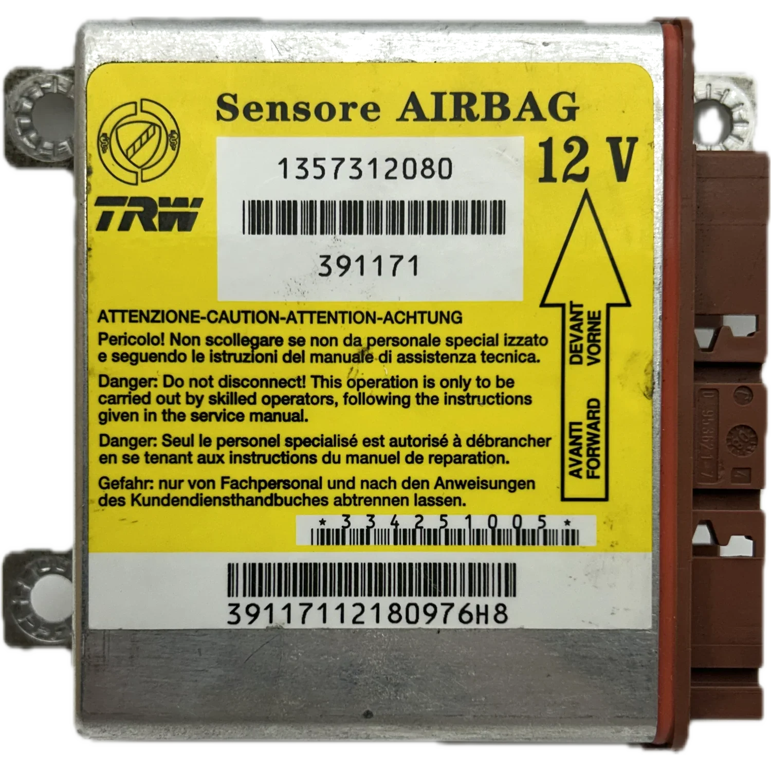 Citroën Jumper III Airbag-Steuergerät Reparatur