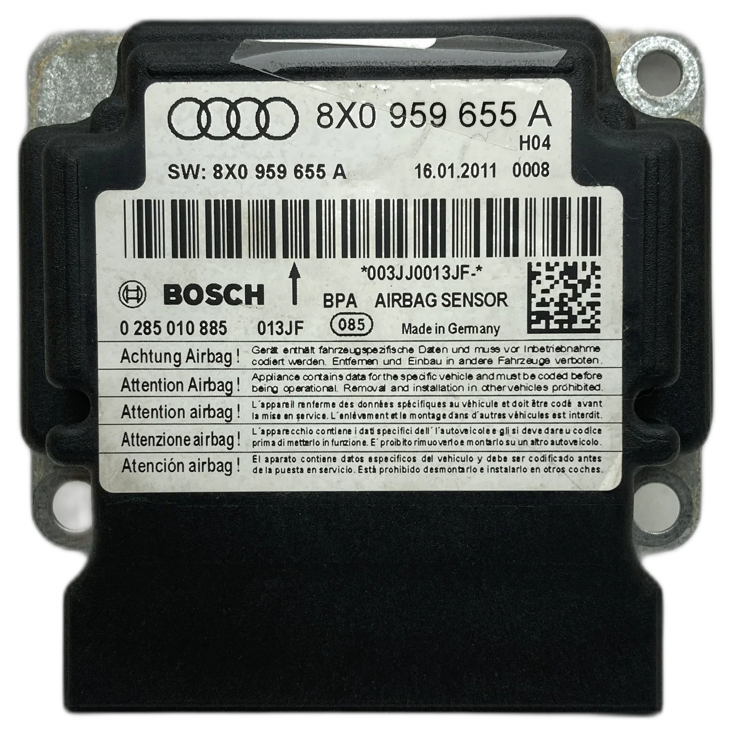 Audi S1 8X Airbag-Steuergerät Reparatur